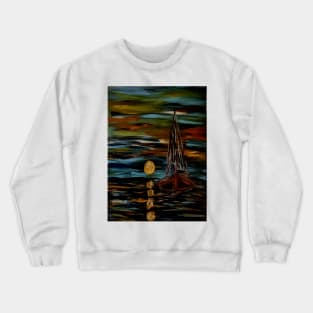 Sailing at sunset. Crewneck Sweatshirt